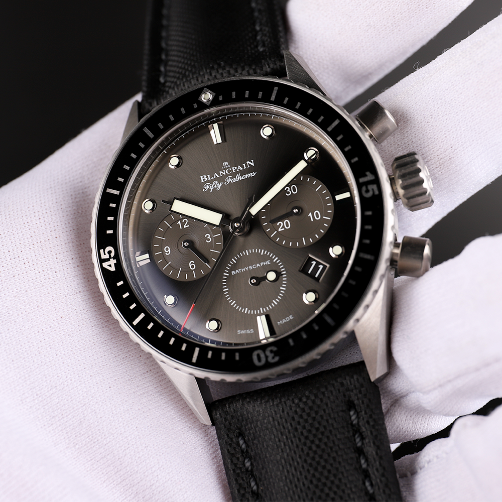 blancpain fifty fathoms bathyscaphe chronograph