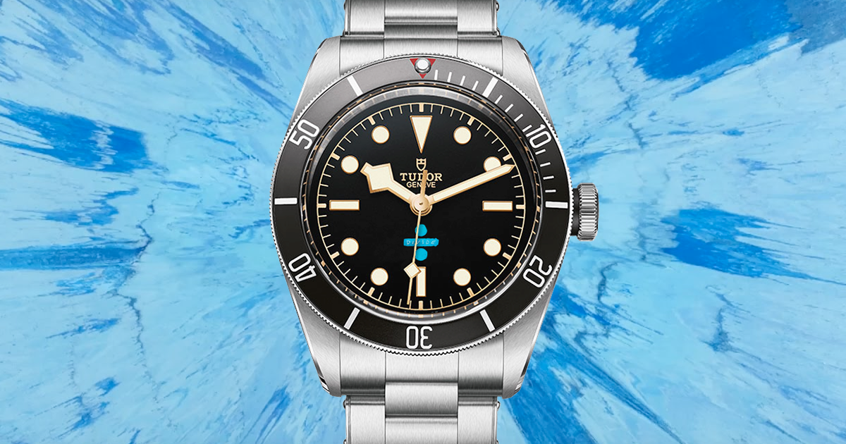 rare tudor black bay
